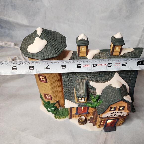 Holiday Time Dpt18 Willow Creek Farm Village Collectibles Christmas Rustic Decor - Picture 11 of 13